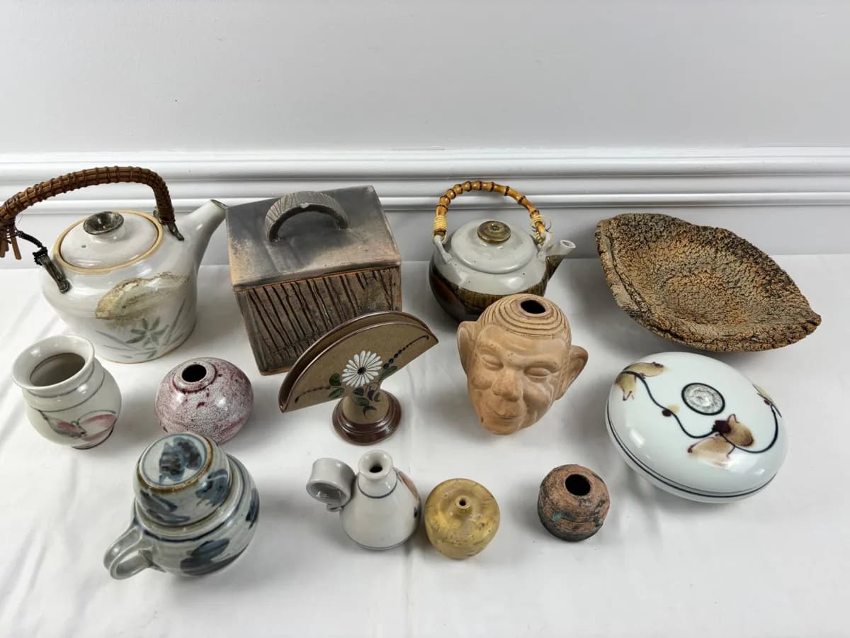 Handcrafted pottery bowls, vessels and small serving pieces
